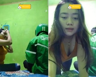 Live Show Dewiana Ewe Sama Ojol di Kontrakan